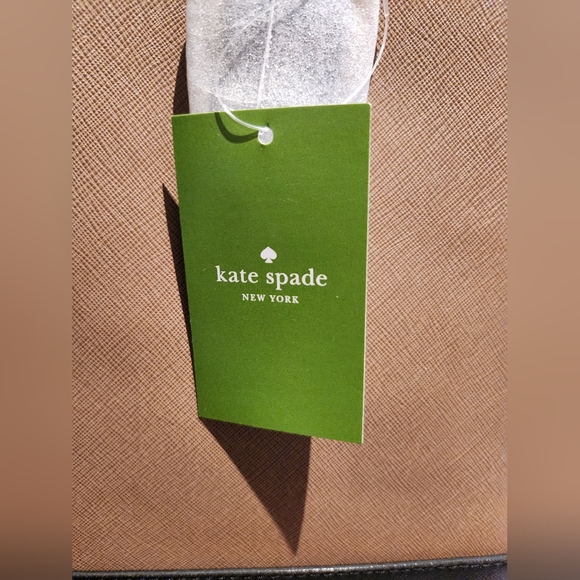 Kate Spade NY Cove Street Color Block dune/black Purse NWT - Picture 4 of 13